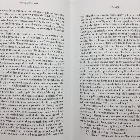 The Gift Anita Stansfield LDS Novella Christmas Jesus Drug Addiction Recovery - Picture 4 of 7